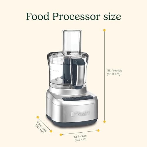 Cuisinart Elemental 8-Cup Food Processor (FP-8SV) thumbnail 5