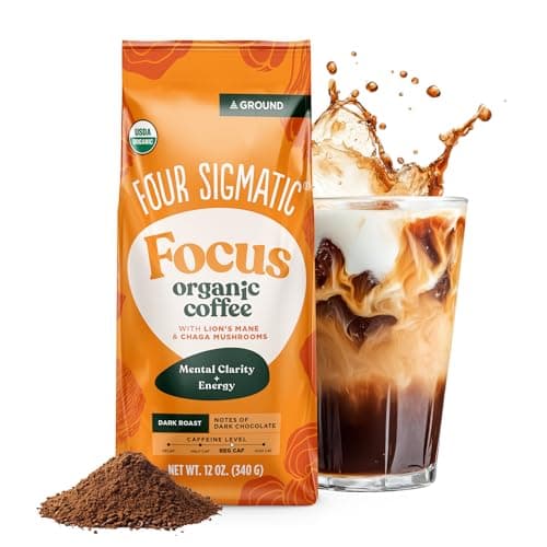 Four Sigmatic Focus Mushroom Coffee (Ground, 12 oz) - image 1