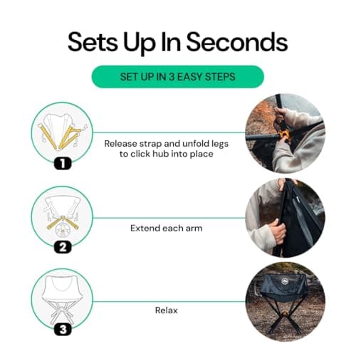 CLIQ Portable Camping Chair thumbnail 4