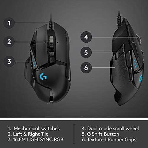 Logitech G502 HERO thumbnail 5