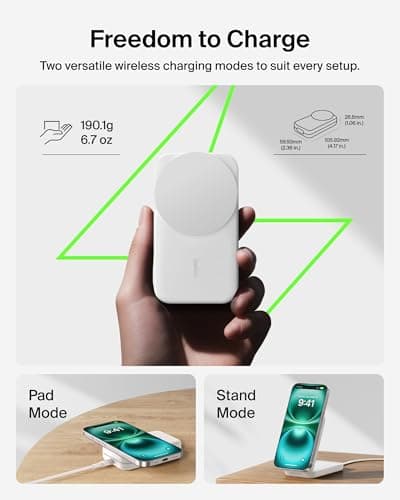 Belkin BoostCharge Pro Qi2.2 25W 3-in-1 Foldable Fast Charging Station thumbnail 5