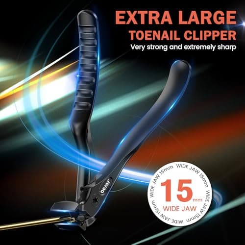 Bezox Thick Toenail Clippers for Seniors thumbnail 3