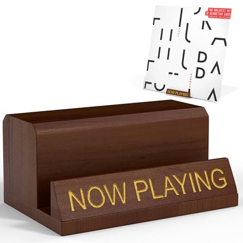 Heather & Willow Now Playing Vinyl Record Display Stand - image 1