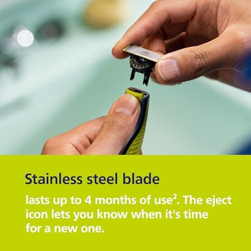 Philips Norelco OneBlade Hybrid Electric Trimmer and Shaver thumbnail 5