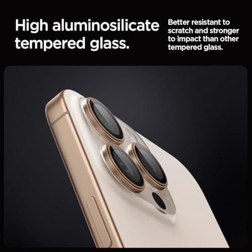 Spigen GlasTR EZ Fit Camera Lens Protector for iPhone 16 Pro thumbnail 3