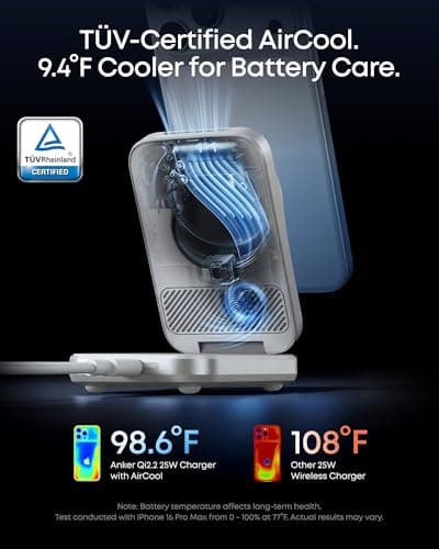 Anker Prime 25W Qi2.2 3-in-1 Foldable MagSafe Charger thumbnail 3