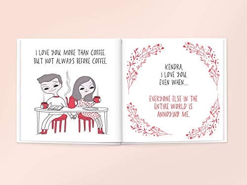 I See Me! Book of Us - Personalized Hardcover Couples Book thumbnail 2