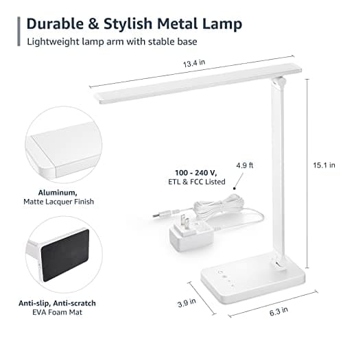 Lepro LED Desk Lamp Metal Task Light thumbnail 4