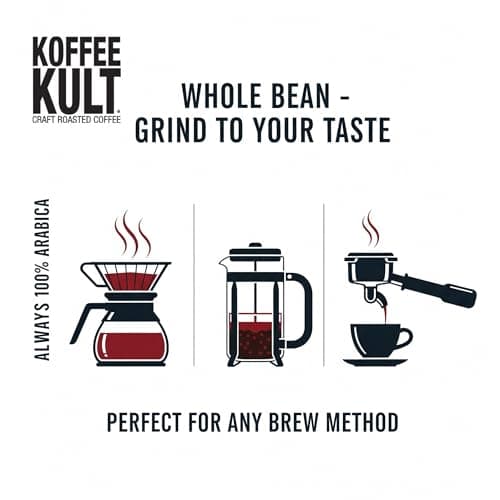 Koffee Kult Dark Roast Whole Bean Coffee, 32 oz thumbnail 3