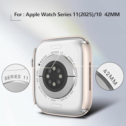 Misxi Case with Screen Protector for 42mm Apple Watch Series 11/10 (fits Series 12) thumbnail 2