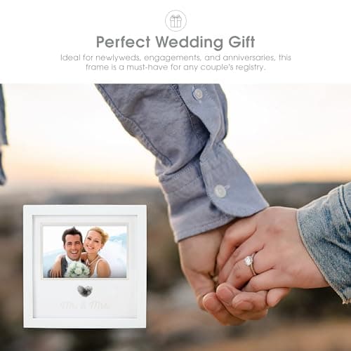 Pearhead Wedding Photo Frame Set thumbnail 5