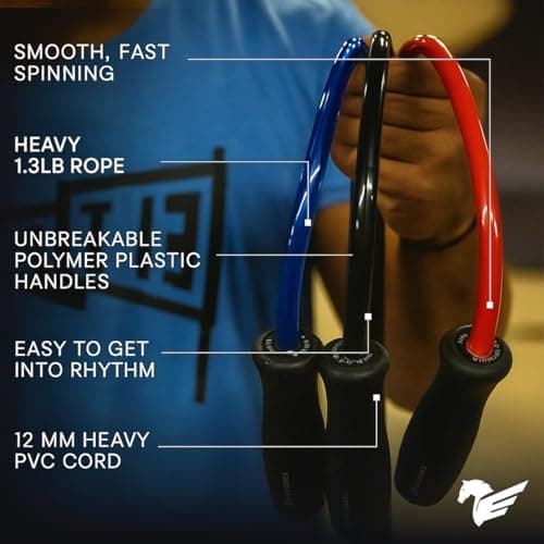 Elite Jumps Muay Thai 2.0 Weighted Jump Rope thumbnail 3