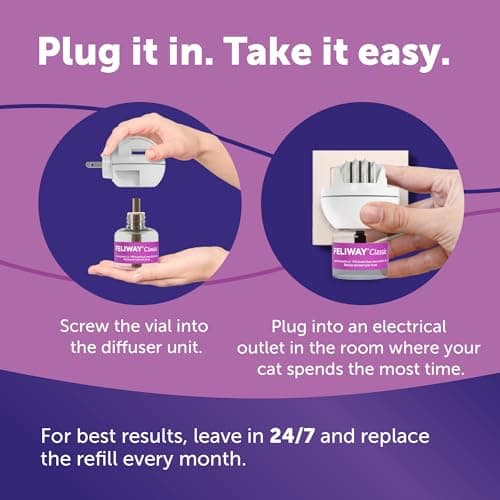 Feliway Classic Calming Diffuser for Cats thumbnail 4