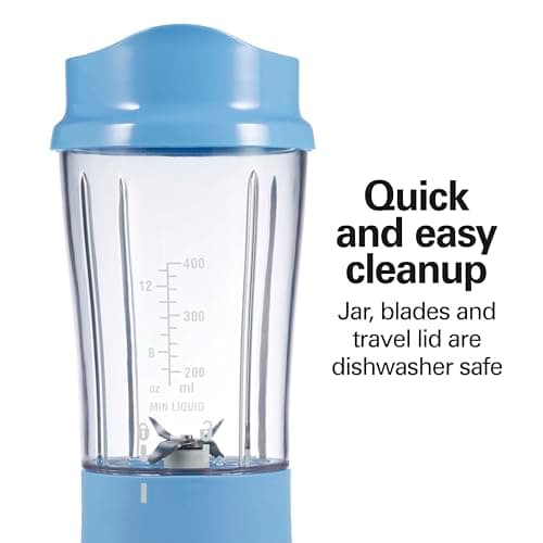 Hamilton Beach Personal Blender with Travel Lid thumbnail 4