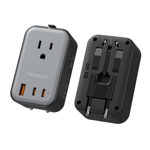 TESSAN Ultra Thin Universal Travel Adapter PD 20W - image 1