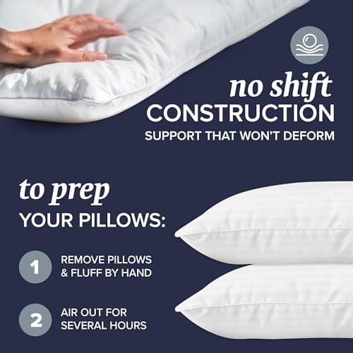 Beckham Hotel Collection Bed Pillows (Queen, 2-Pack) thumbnail 2