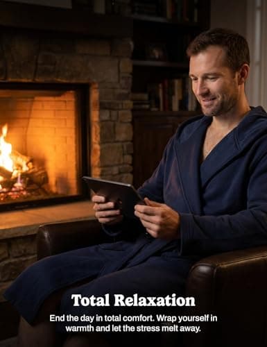 Eddie Bauer Plush Fleece Bath Robe thumbnail 2