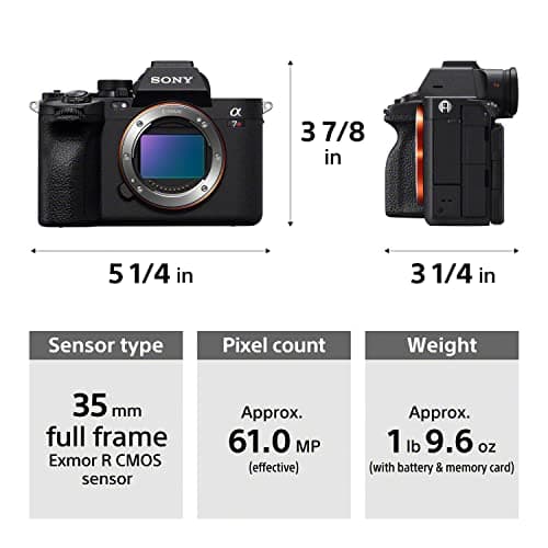 Sony Alpha 7R V Full-Frame Mirrorless Interchangeable Lens Camera Body thumbnail 4