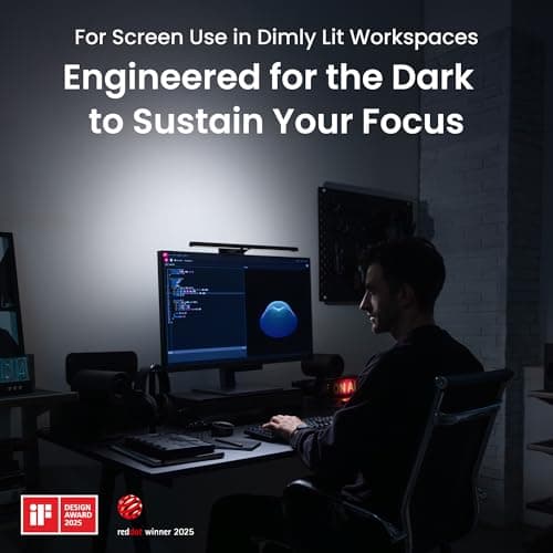 BenQ ScreenBar Halo LED Monitor Light Bar thumbnail 2