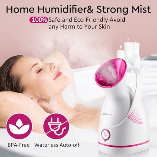 Microderm GLO Facial Steamer SPA+ — Professional Nano Ionic Warm Mist thumbnail 5