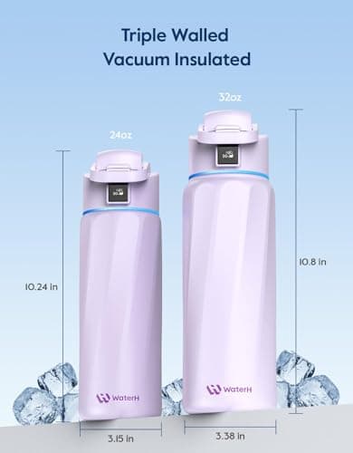 Thermos Connected Hydration Bottle with Smart Lid (24 oz) thumbnail 5