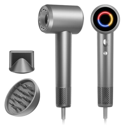 Hair Dryer, Professional High-Speed Ionic Blow Dryer with Diffuser
