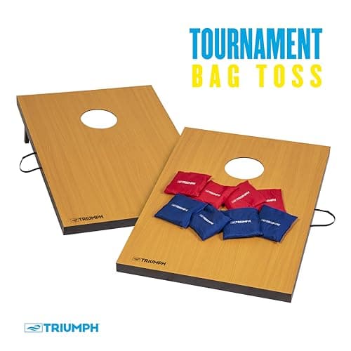 Triumph Sports 2x3 Tournament Cornhole Bag Toss Set thumbnail 2