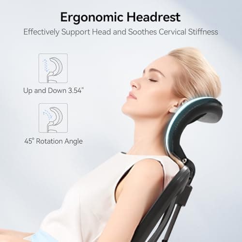 SIHOO M18 Ergonomic Office Chair, Adjustable Headrest & Lumbar Support thumbnail 4
