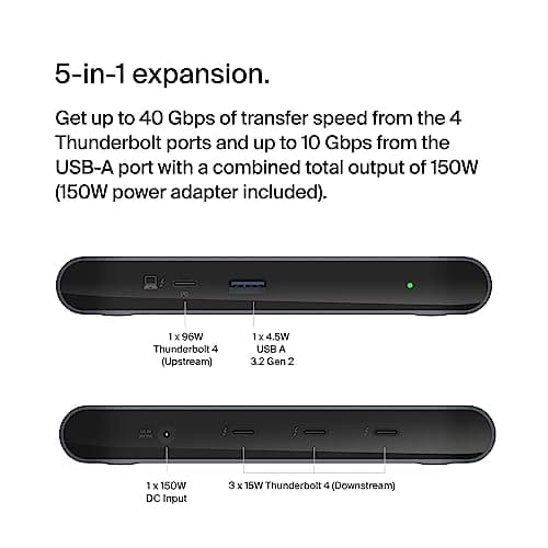 Belkin Pro Thunderbolt 4 Dock thumbnail 2