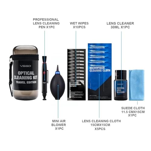VSGO DKL-15D Professional Camera Lens Cleaning Kit thumbnail 2