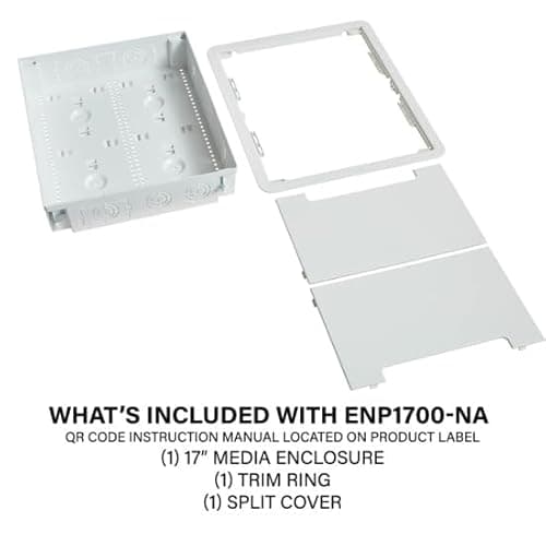 Cable Management Box, Large Cord Organizer, Black thumbnail 4