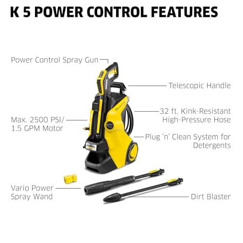 Karcher K5 Premium Electric Pressure Washer thumbnail 2