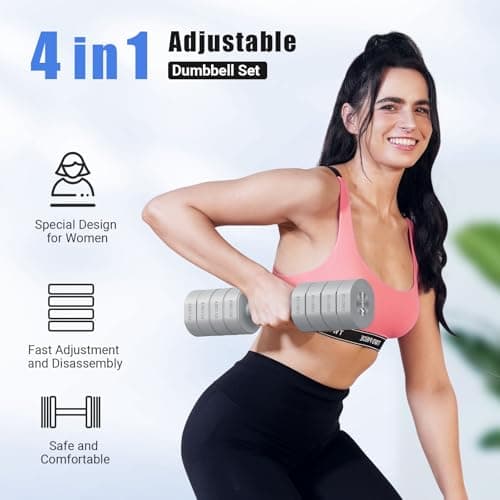 MERACH Adjustable Dumbbells 25 lb (Pair) thumbnail 2