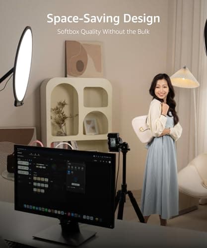 amaran Verge Max 60W Bi-Color 22-inch Circular Edge-Lit Panel Light thumbnail 3