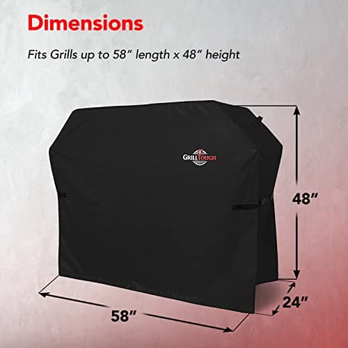 Char-Broil Heavy-Duty Grill Cover, 65-inch thumbnail 5