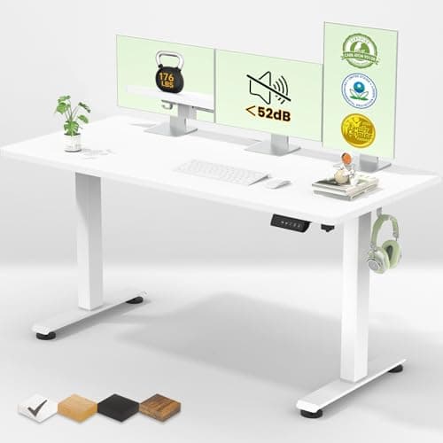 Veken 55 Inch Large Electric Standing Desk