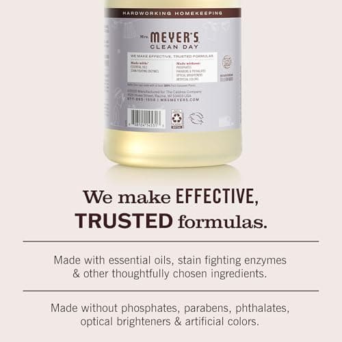 Mrs. Meyer's Clean Day Liquid Laundry Detergent, Lavender thumbnail 5