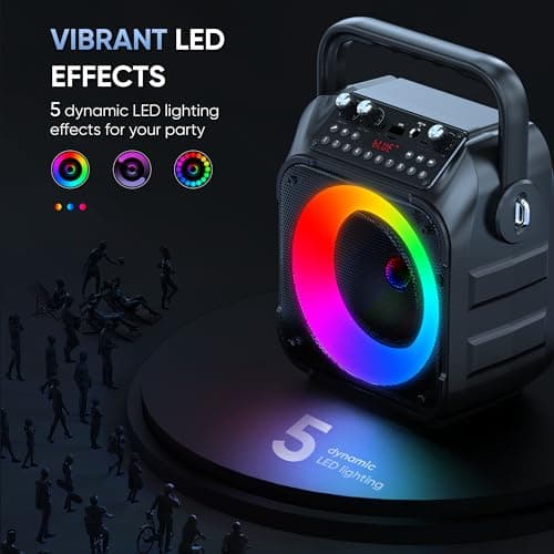 Singing Machine Home Stage Portable Karaoke System thumbnail 4