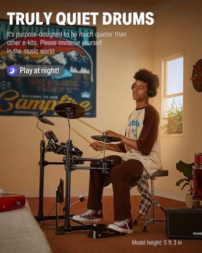 Donner DED-80 Electronic Drum Set thumbnail 3