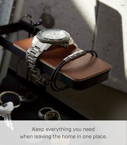 YAMAZAKI Home Tower Desk Bar Wood and Steel Organizer thumbnail 4