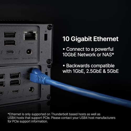 CalDigit TS5 Plus - Thunderbolt 5 Dock - 20 Port thumbnail 3