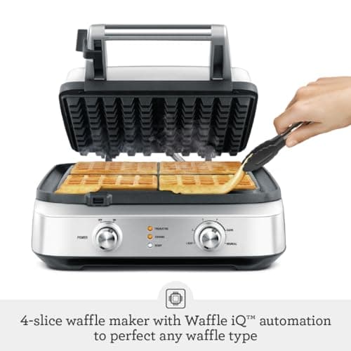 Breville BWM620XL Smart Waffle Pro 2-Slice thumbnail 2
