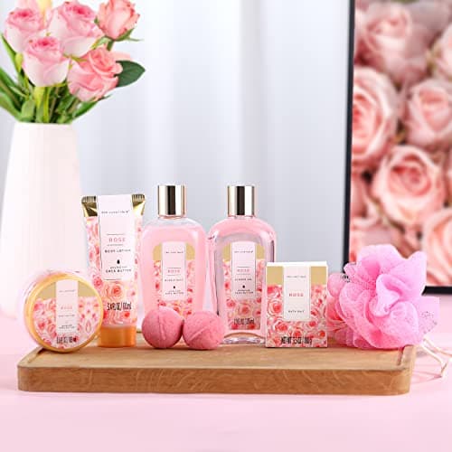 Spa Luxetique Spa Gift Set - Rose Scent (15-Piece) thumbnail 2