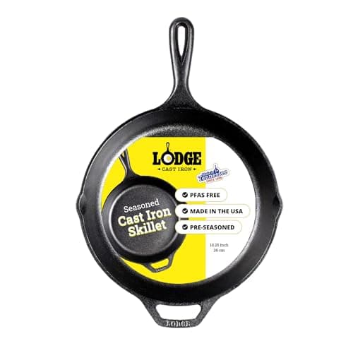 Lodge Pre-Seasoned Cast Iron Skillet, 12-Inch - image 1