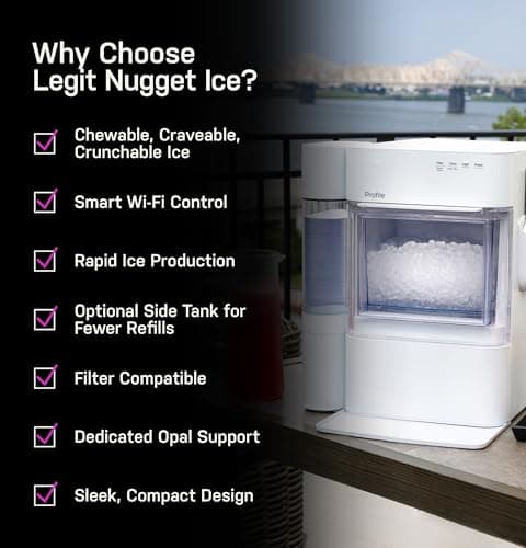 GE Profile Opal 2.0 Nugget Ice Maker thumbnail 4