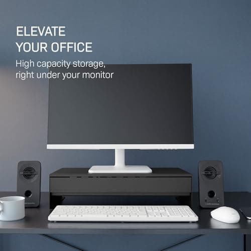 Yamazaki Tower iMac Monitor Stand with Storage thumbnail 2