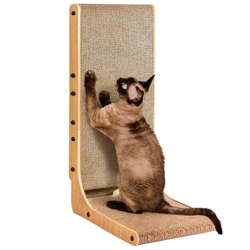 EHEYCIGA Cardboard Cat Scratcher for Indoor Cats