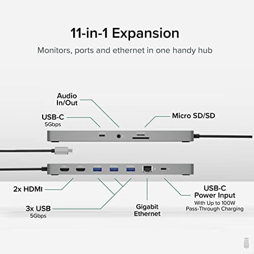 Plugable USB-C 11-in-1 Hub thumbnail 2
