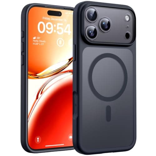 TOCOL for iPhone 18 Pro Case, Compatible with Magnetic, Black - image 1
