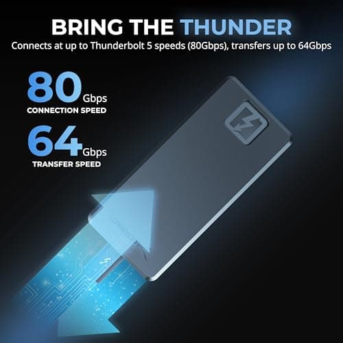 SABRENT Rocket XTRM 5 2TB Thunderbolt 5 Portable SSD thumbnail 4